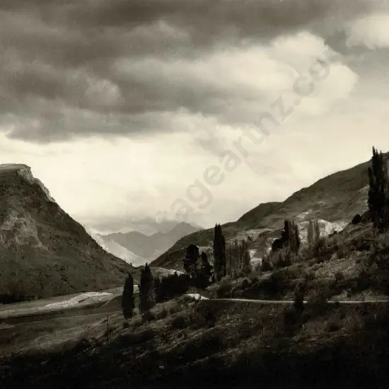 CASBOLT, Frederick Lennard (1896-1987) - Road through Hills