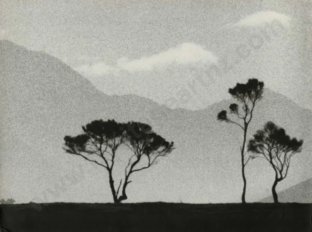 CASBOLT, Frederick Lennard (1896-1987) - Three Trees Image 1++