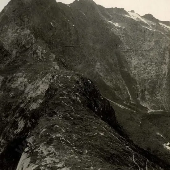 NZ GOVT PUBLICITY (Early 20th Cent.) - McKinnon's Pass, c.1910