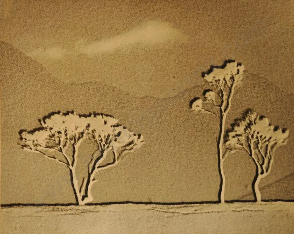 CASBOLT, Frederick Lennard (1896-1987) - Trees Image 1++