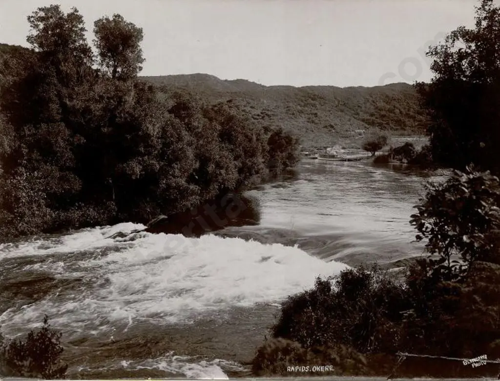 BLENCOWE, James Rasdell (1871-1945) - Rapids, Okere - Late 19th Century Image 1++