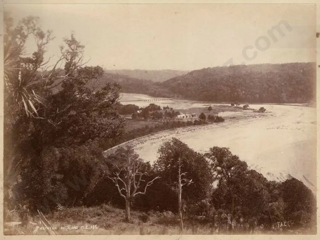 COXHEAD, Frank Arnold (1851-1908) - F.A.C. - Wairewa, Auckland, c. 1880s Image 1++