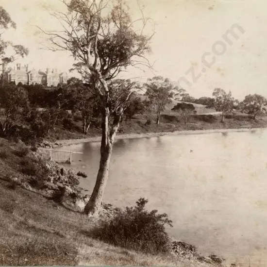 UNKNOWN - Views in Fitzroy Gardens, Melbourne, Australia (19th Century) - 3 Photos