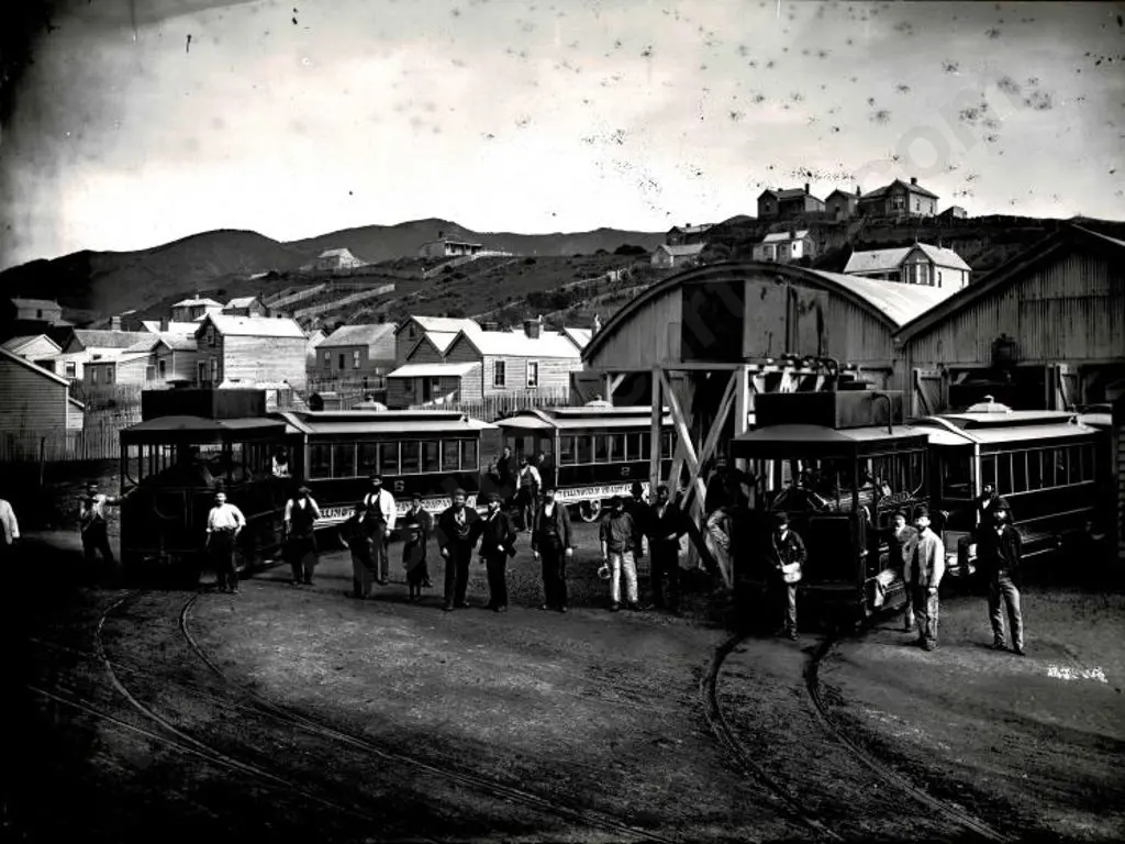 UNKNOWN - Wellington Tramway Company, 1879 (Steam Trains) Image 1++