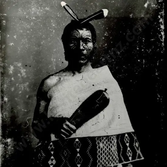 UNKNOWN - Unidentified Maori Warrior