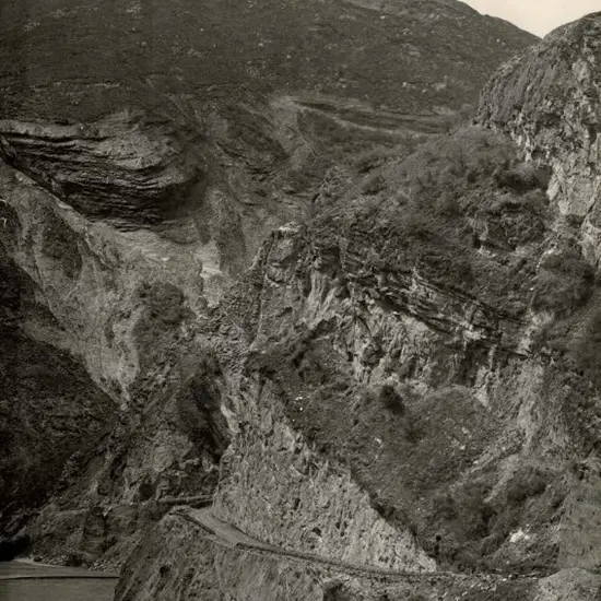 BURTON BROS - Dunedin (1870s-1890s) - Skippers Canyon, c.1897