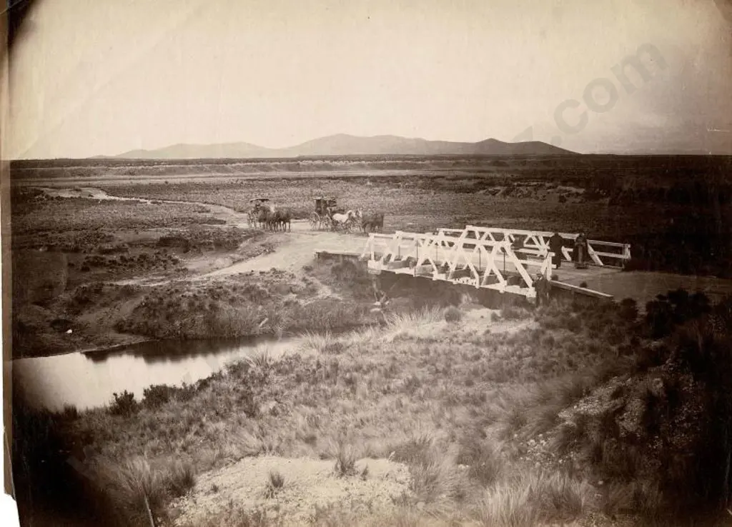 UNKNOWN - Travellers on a Country Road - Late 19th Century Image 1++
