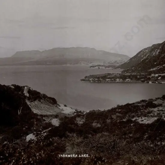 BLENCOWE, James Rasdell (1871-1945) - Tarawera Lake - Late 19th Century