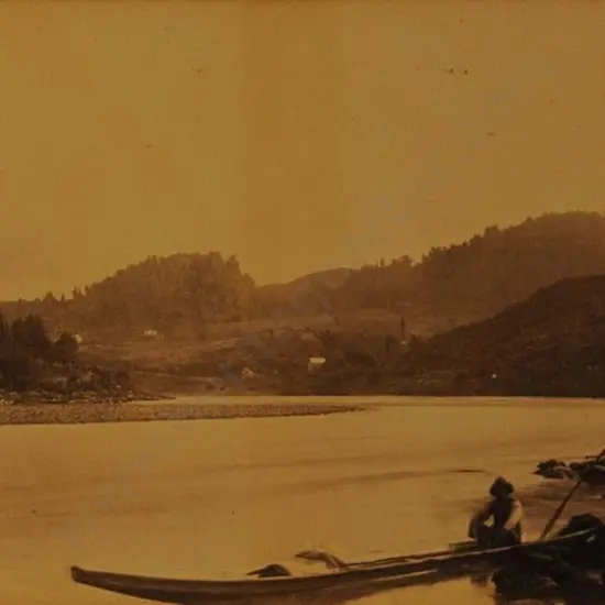 Attrib BURTON Bros - Dunedin (1870s-1890s)) - Pipiriki, Wanganui River, c.1880