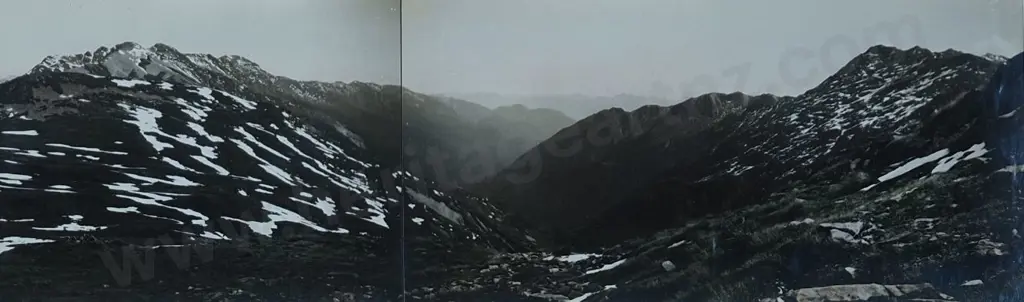 UNKNOWN - South Island Mountain Landscape - Early 20th Cent. Image 1++