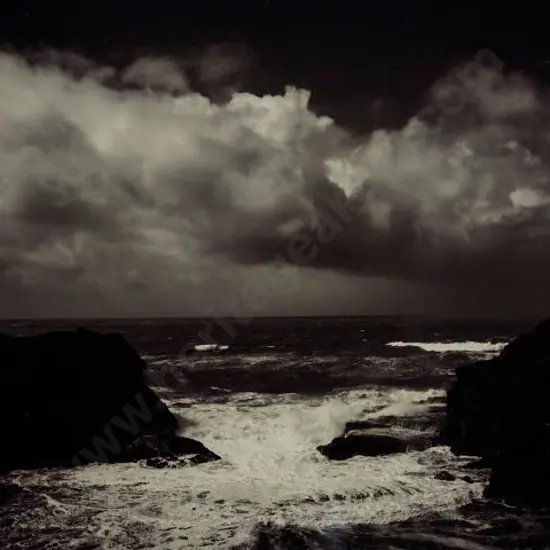 UNKNOWN Photographer - Coastal Rocks at Dusk