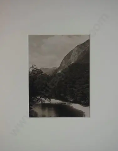 UNKNOWN Photographer - On the Manapouri, Doubtful Track, c. 1900 Image 1++
