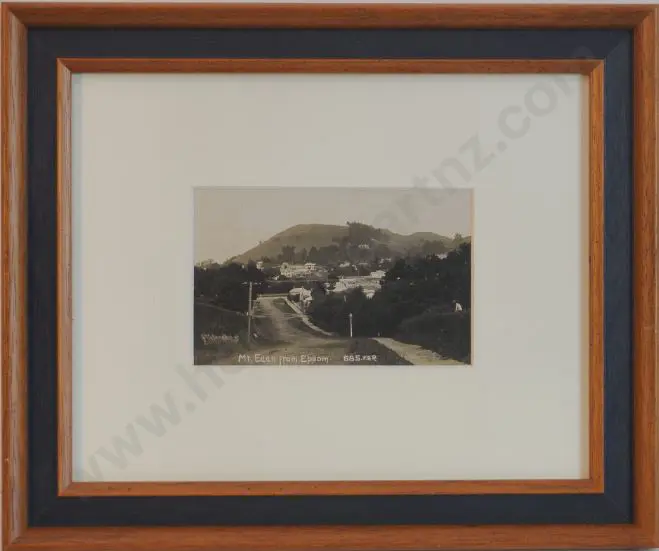 RADCLIFFE, Frederick George (1863-1923) - Mt Eden from Epsom, Auckland c. 1910 Image 1++