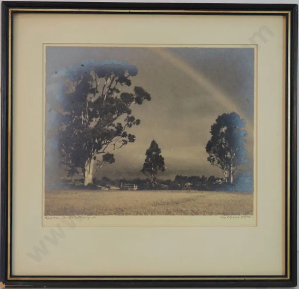 CHANCE, George (1885-1963) - Rainbow, South Canterbury Image 1++