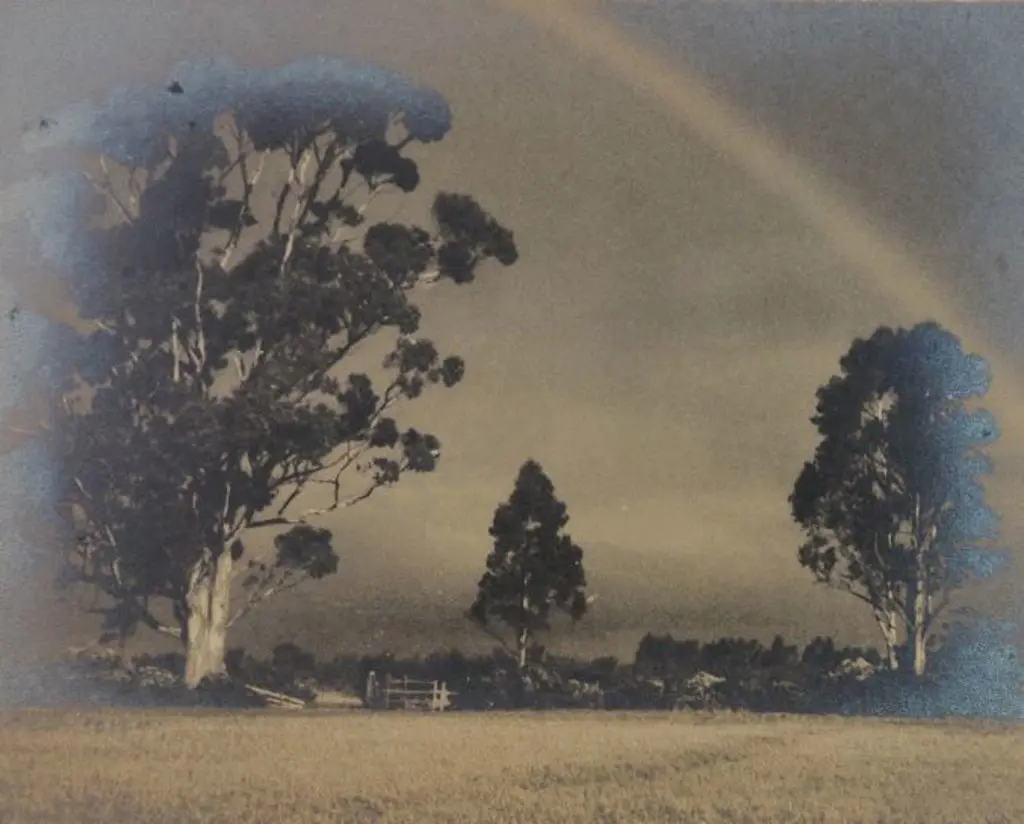 CHANCE, George (1885-1963) - Rainbow, South Canterbury Image 1++