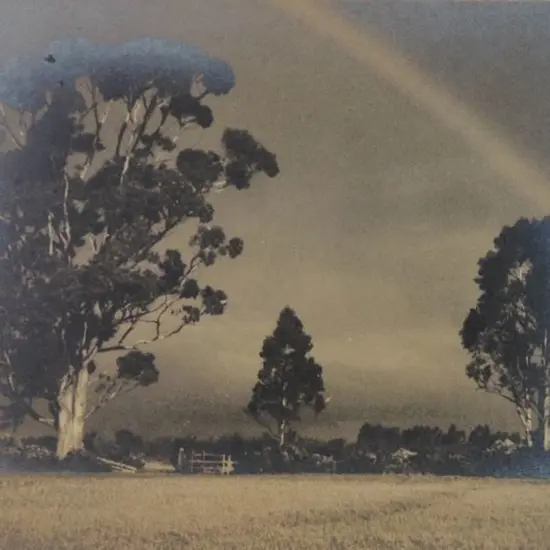 CHANCE, George (1885-1963) - Rainbow, South Canterbury