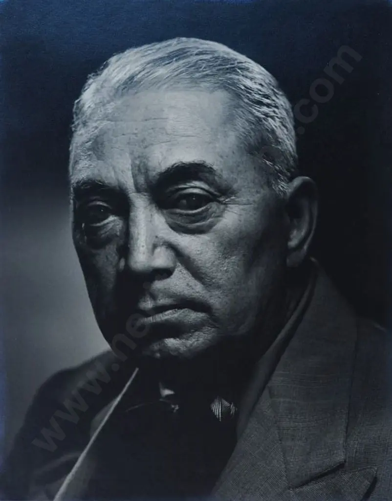 UNKNOWN Photographer - Portrait of Maori Man Image 1++