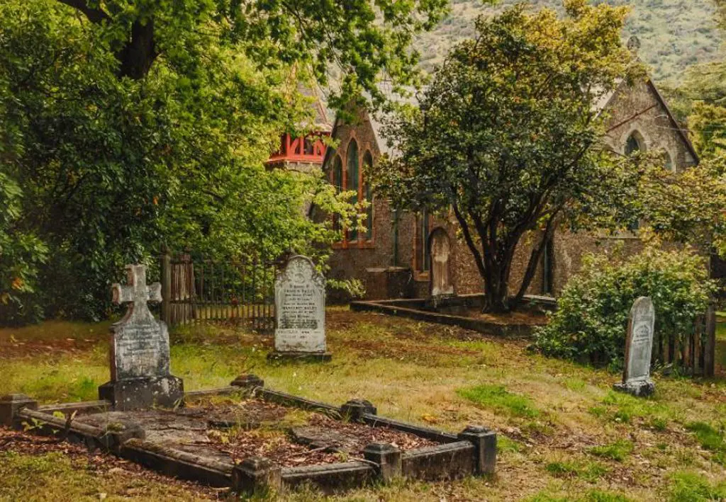 UNKNOWN Photographer - St Luke's Church Graveyard, Little Akaroa Image 1++