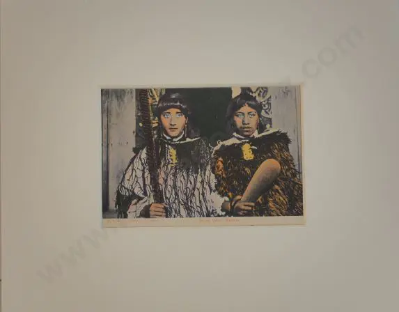 UNKNOWN photographer - Two Maori Girls Image 1++