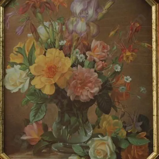 WILLIAMS, Albert (1922-2010) - Iris and Roses