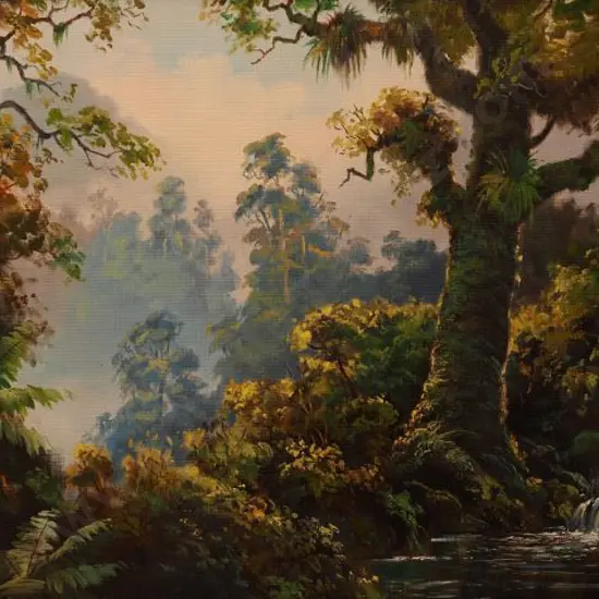 PAPPS, Ernest (1929-) - Forest Tarn - Native Bush