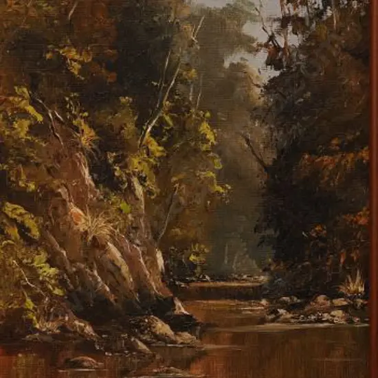 HAMILTON, Colleen (1930-1996) - New Zealand Forest Scene