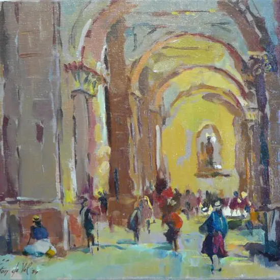 de VEL, Gaston (1924-2010) - Cathedral in Equador