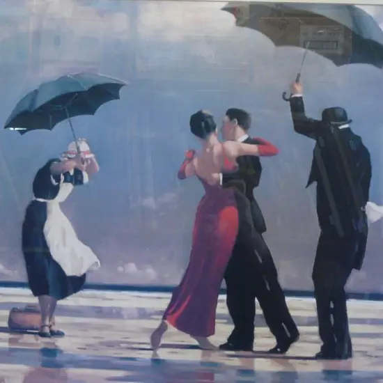 VETTRIANO, Jack (1951-2025) - The Singing Butler - Dancing on the Seashore