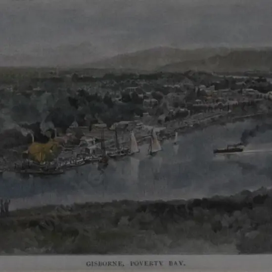 FULLWOOD, Albert Henry (1863-1930) - Gisborne, Poverty Bay