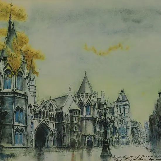 UNKNOWN artist - Royal Courts of Justice